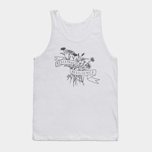 Resistance/Resilience (black) Tank Top